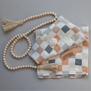 Peach & Proper Colorsplash Chequer Swaddle
Blanket